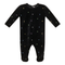 Dot Print Velour Onesie