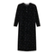 Dot Print Velour Dress