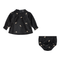 Embroidered Velour 2Pc Set
