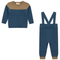 Checkered Knit 2Pc Set