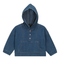 Denim Hooded Top