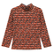 Stripped Rib Mock Neck Top