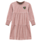 Velour Tiered Dress