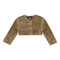 Velour Crop Cardigan