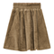 Velour A-Line Skirt