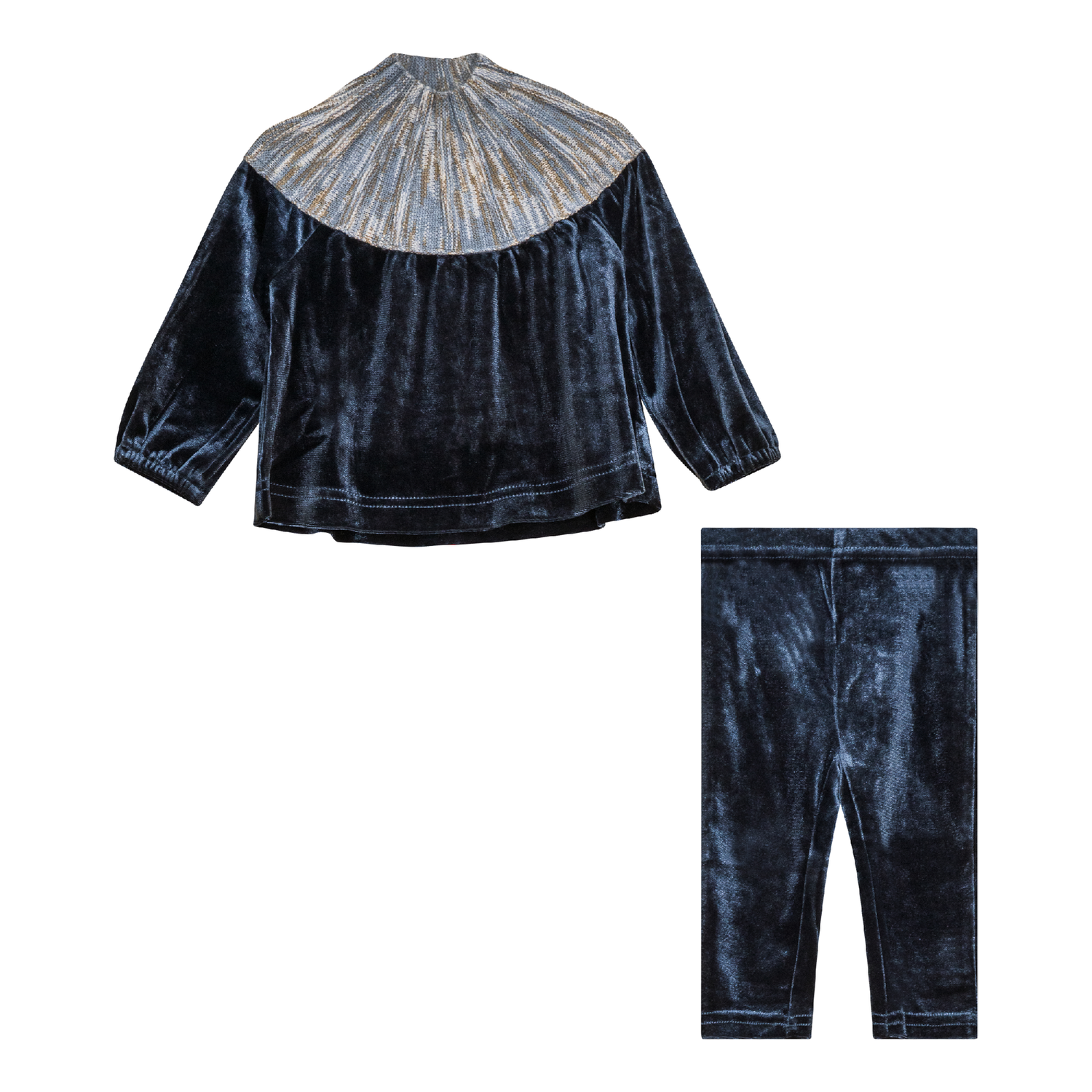 Velour Knitted 2Pc Set