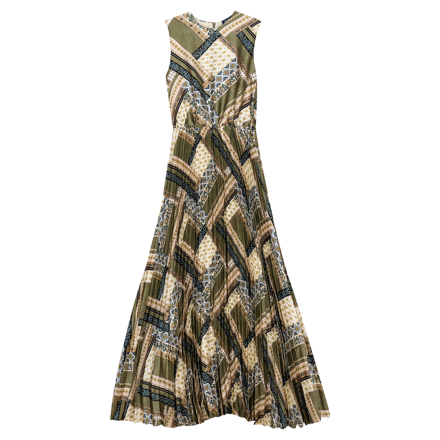 Crepe Pleated Jumper