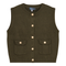Military Cropped Knit Top