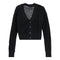 Crochet Knitted Crop Cardigan