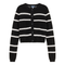 Pointelle 2 Tone Cardigan
