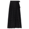 Woven Fringe Wrap Skirt