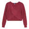 Chunky Knit Wrap Cropped Sweater
