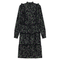 Floral Print Lace Trim Dress