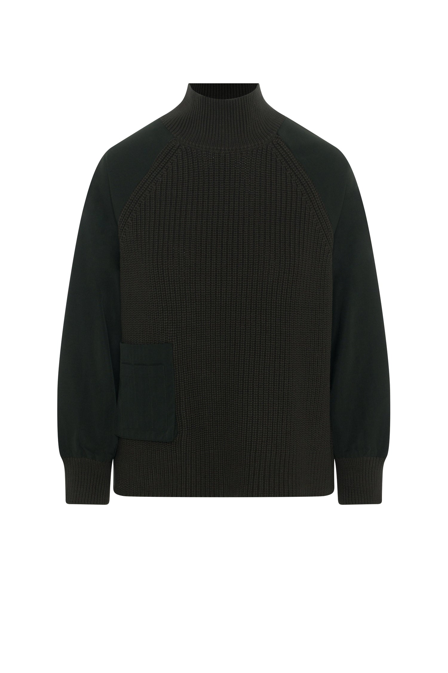 High Neck Raglan Sweater