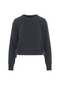Cropped Belt Sweater