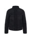 Quilted Braided Bomber Jacket