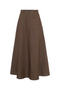 Cotton Maxi A Line Skirt