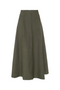 Cotton Maxi A Line Skirt
