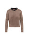 Suede Dolman Sweatshirt