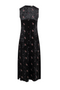 Embroidery Velour Maxi Jumper