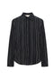 Striped Tie Blouse