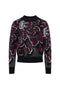 Floral Knit Sweater