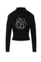 Cropped Knit Turtle Neck