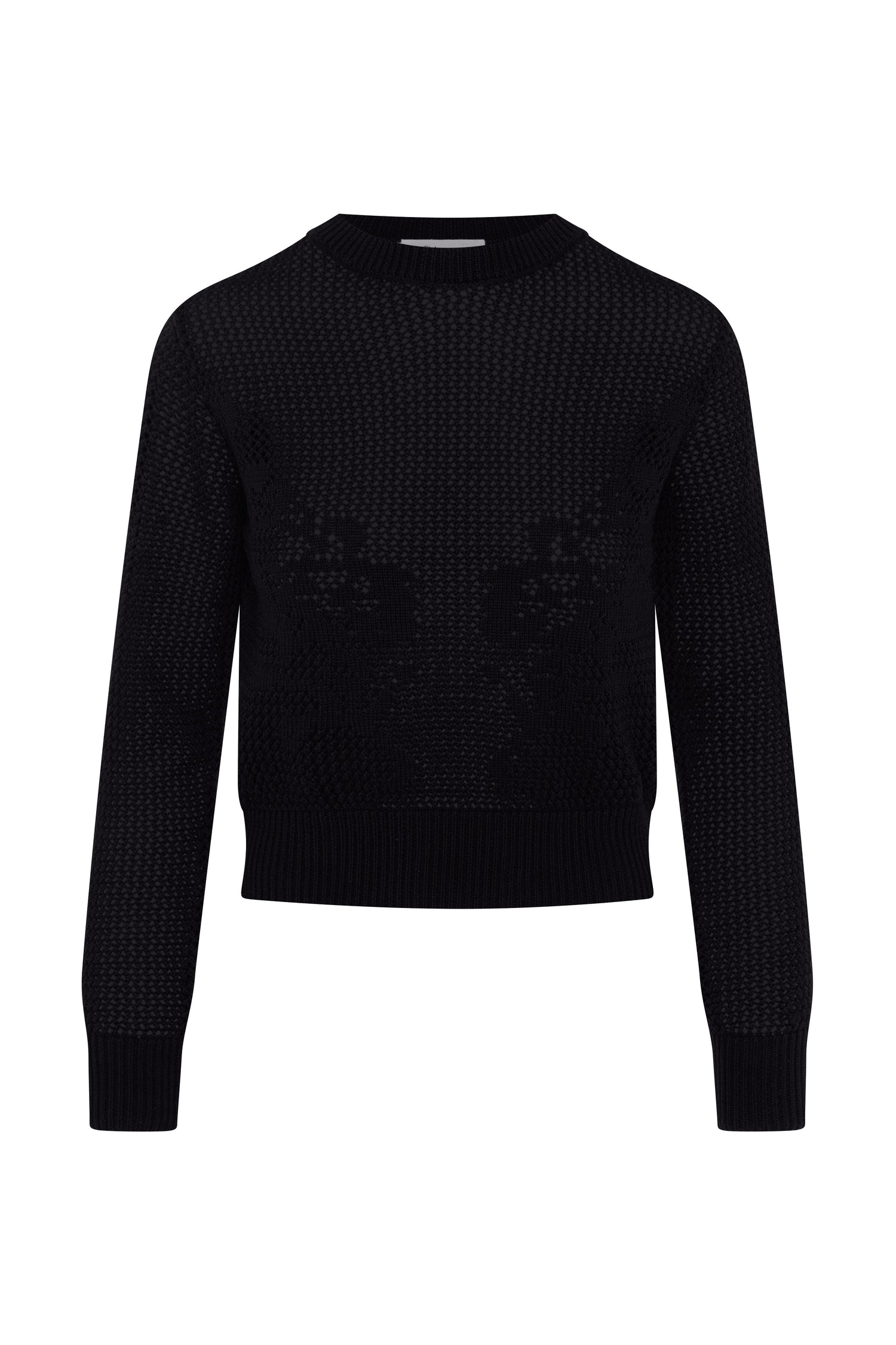 Crochet Design Cropped Sweater