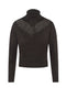 Cropped Knit Turtle Neck