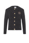 Emblem Knit Cardigan