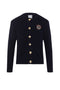 Emblem Knit Cardigan