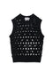 Flower Crochet Knit Vest