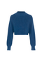Cropped Raglan Knit Sweater