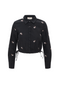 Embroidered Crape Strings Blouse