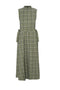 Plaid Belt Jumper