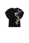 Floral Applique Sweater Vest