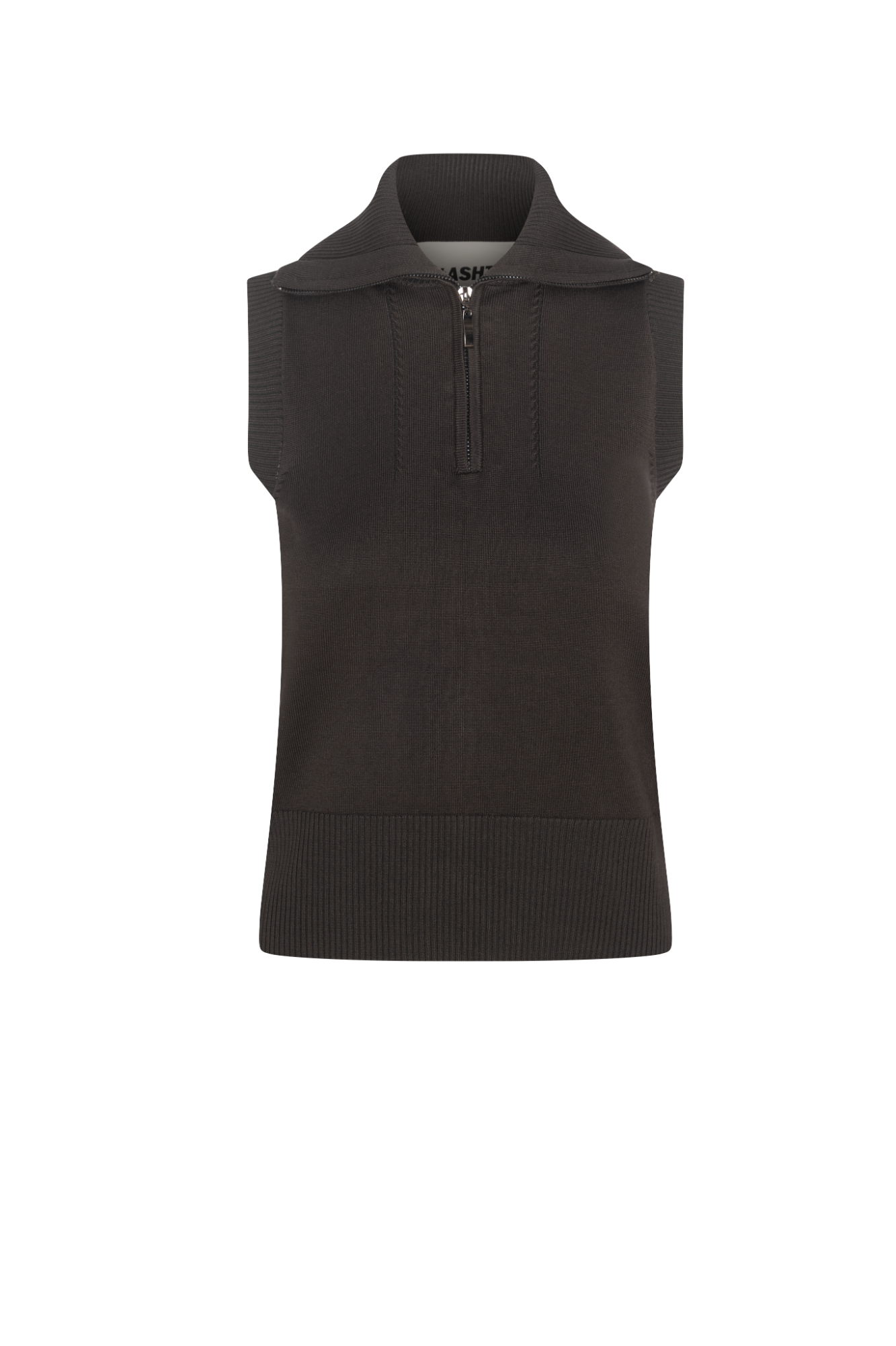 Knit Zip Vest