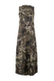 Printed Satin Maxi Jumper