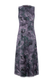 Printed Satin Maxi Jumper