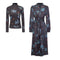 Printed Midi Dress Set