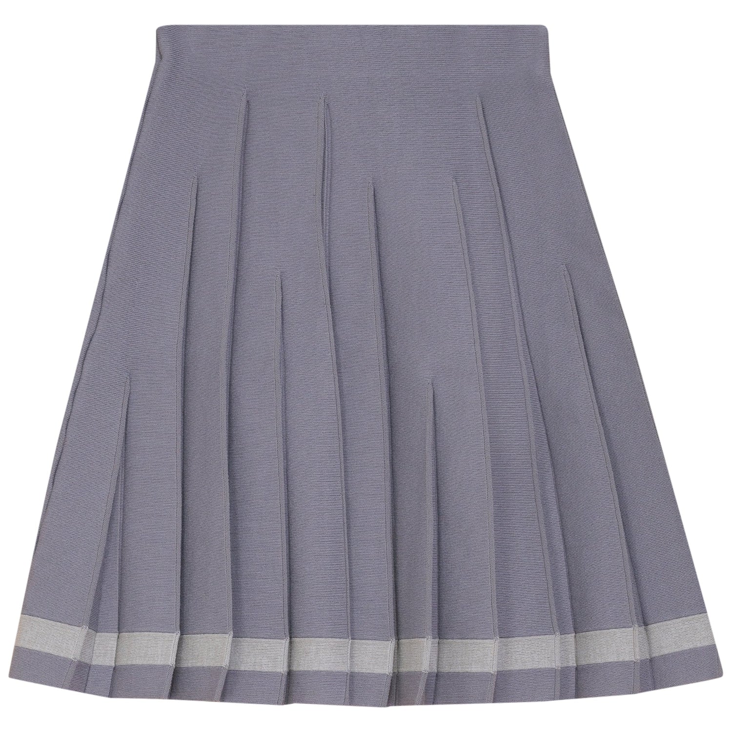 Uneven Pleated Skirt