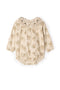 Flower Print Crochet Collar Bubble