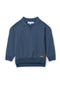 French Fleece Ribbed Sweatshirt