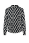 Button Down Printed Blouse