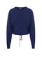 Dolman Crop Knit Top