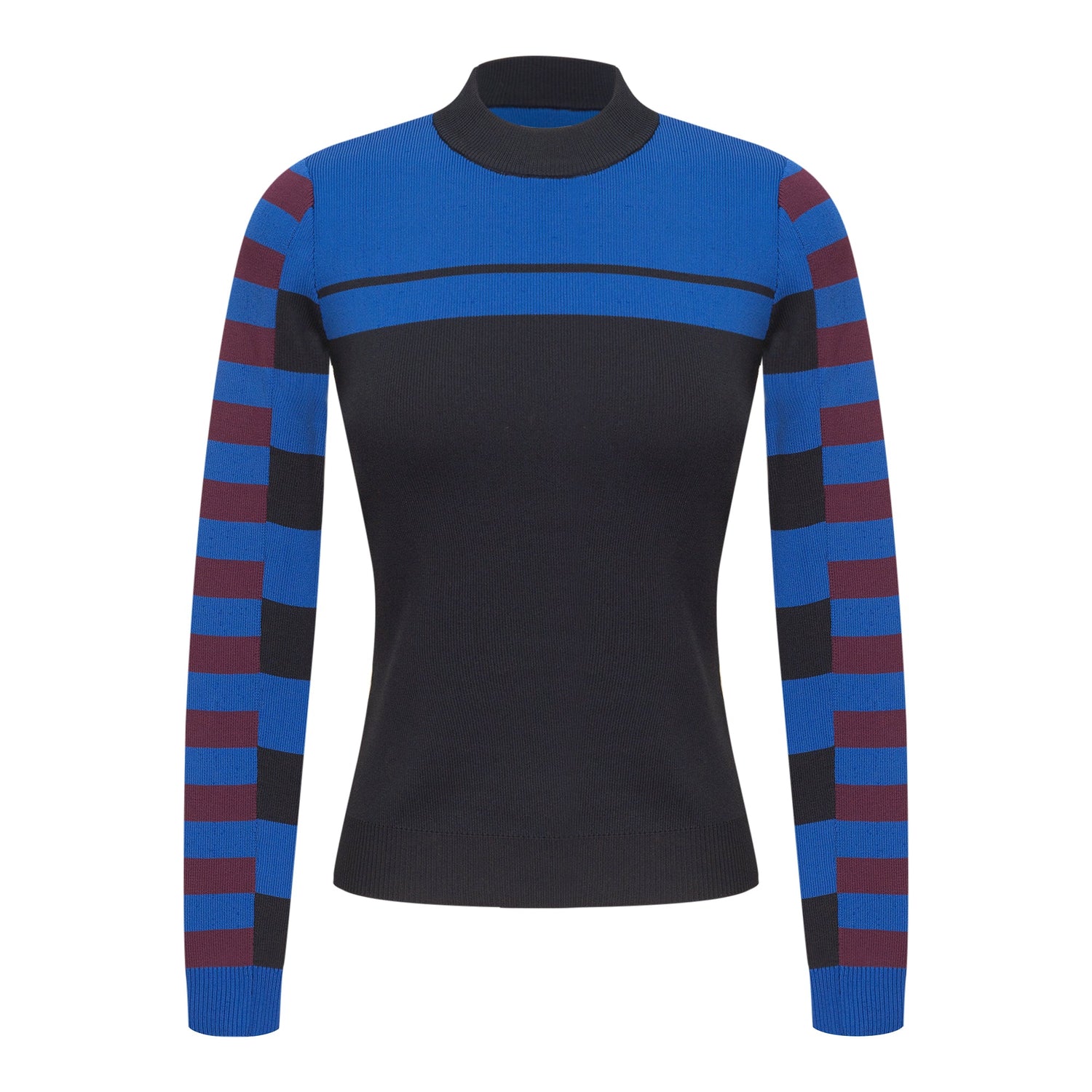 Stripe knit Sweater