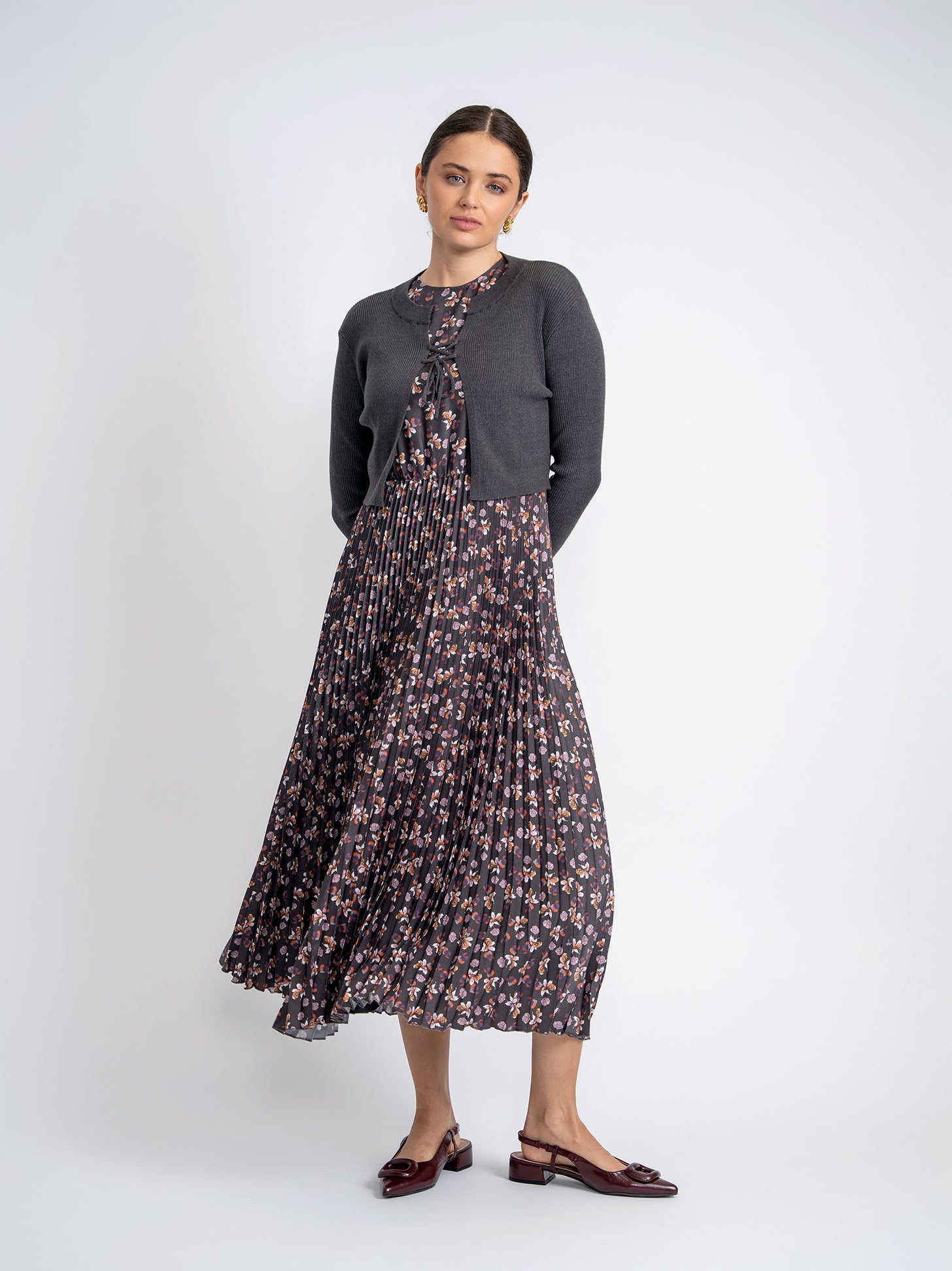 Printed Woven Jumper
