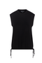 Maternity High Low Knit Vest