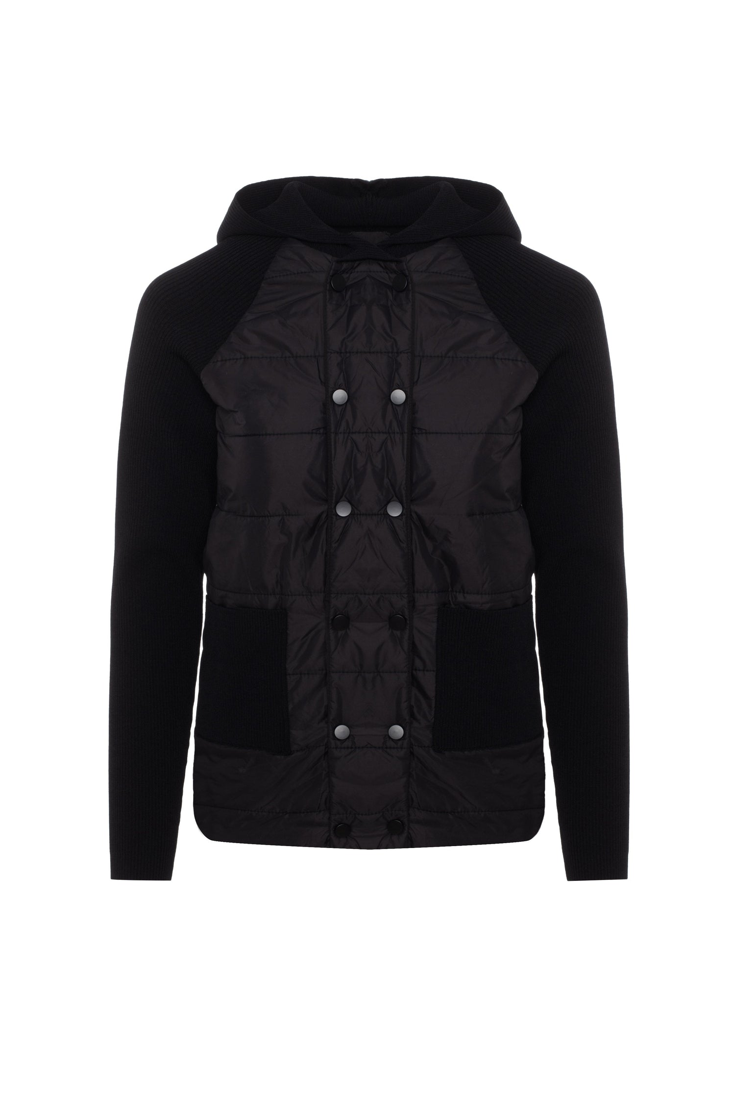 Maternity Double Breasted Bomber Jacket