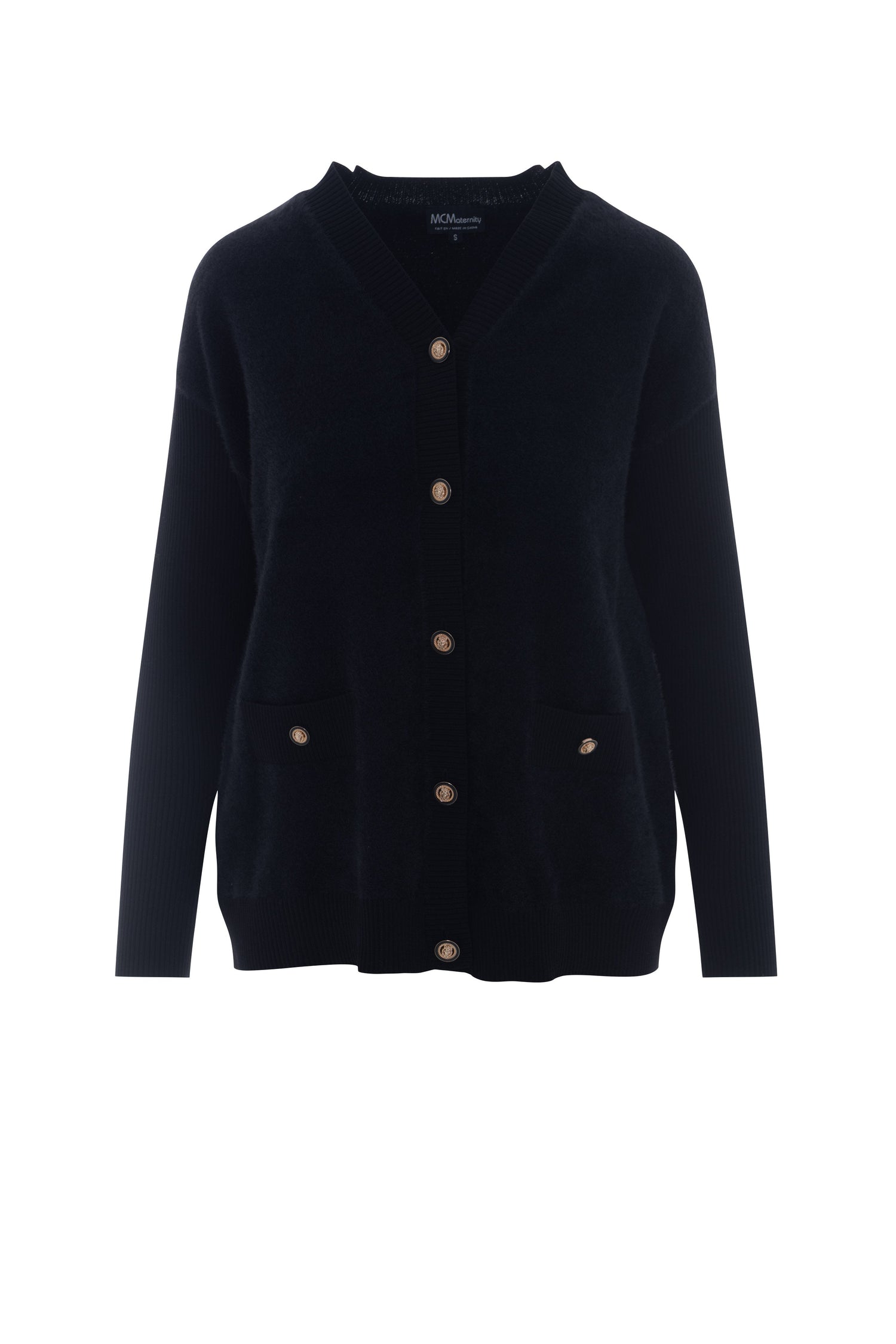 Maternity Mohair Rib Sleeve Sweater